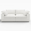 80" Linen Blend Modular Loveseat